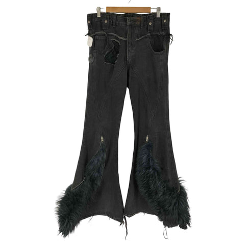 cozy world wide ファーフレアパンツ メンズ JPN:M