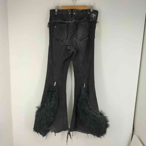 cozy world wide ファーフレアパンツ メンズ JPN:M