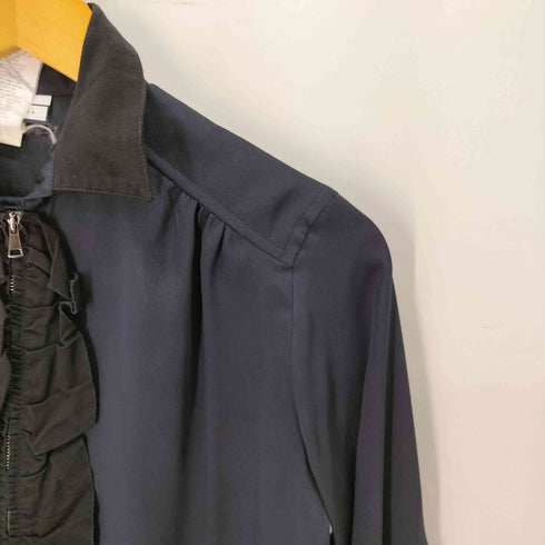 スポーツマックスコード SPORTMAX CODE フリル ジップ ワンピース レディース 36