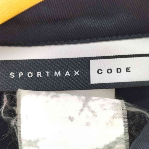 スポーツマックスコード SPORTMAX CODE フリル ジップ ワンピース レディース 36