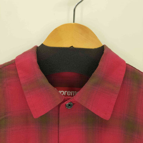 シュプリーム Supreme 26ss Shadou Plaid rAYON SHIRT メンズ import:S