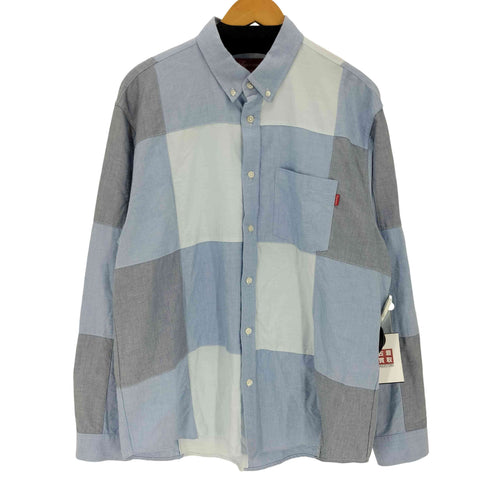 シュプリーム Supreme PATCHWORK OXFORD SHIRT メンズ import:L