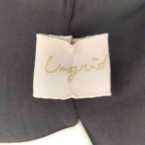 アングリッド Ungrid 24ss リネン混ショルダーデザインキャミワンピース レディース FREE