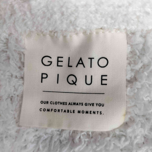 ジェラートピケ gelato pique ジェラートパステルボーダーパーカ レディース ONE SIZE