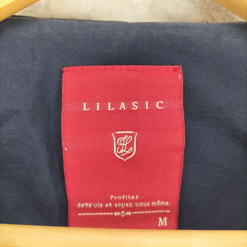 リラシク LILASIC ノーカラーキルティングジャケット レディース M