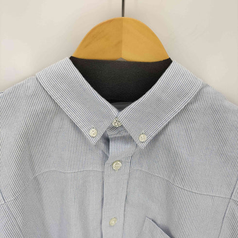 シュプリーム Supreme PATCHWORK OXFORD SHIRT STRIPE メンズ import:L