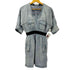 ディーゼル DIESEL ライトブルー デニム Vネック チュニック レディース import:XS