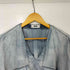 ディーゼル DIESEL ライトブルー デニム Vネック チュニック レディース import:XS