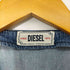 ディーゼル DIESEL ライトブルー デニム Vネック チュニック レディース import:XS