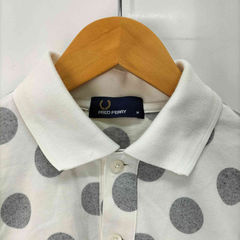 フレッドペリー FRED PERRY ドット 水玉 ポロシャツ メンズ import:M