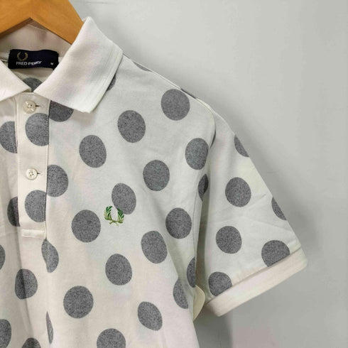 フレッドペリー FRED PERRY ドット 水玉 ポロシャツ メンズ import:M