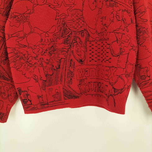 シュプリーム Supreme 26ss Collage Embroidered Sweater メンズ import:S