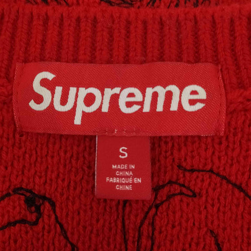 シュプリーム Supreme 26ss Collage Embroidered Sweater メンズ import:S