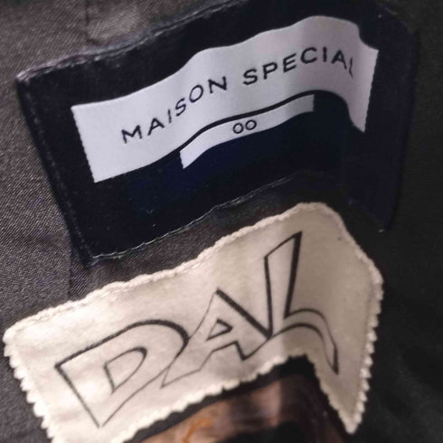 メゾンスペシャル MAISON SPECIAL DAL カットオフ 1タック イージー ワイド パンツ メンズ 00