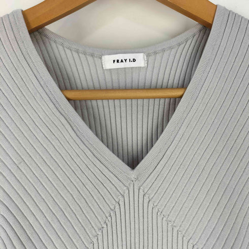 フレイアイディー FRAY I.D 24SS バックデザインノースリニットプルオーバー レディース ONE SIZE