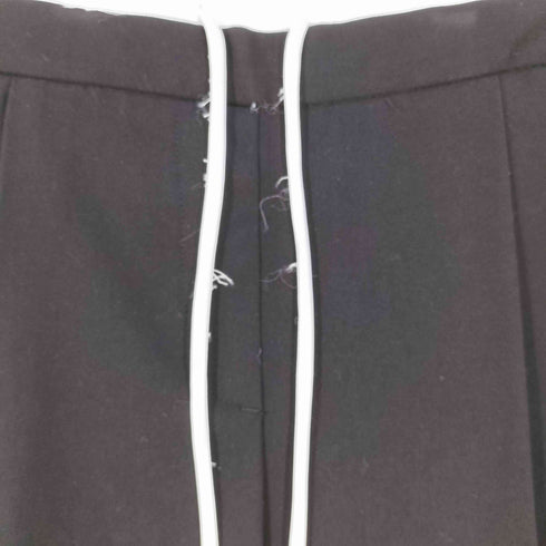 ザラ ZARA WIDE-LEGパンツ ダブルウエストバンド レディース S
