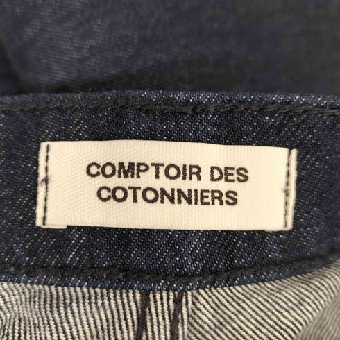 コントワーデコトニエ COMPTOIR DES COTONNIERS バレルレッグ ワイドデニム パンツ レディース S