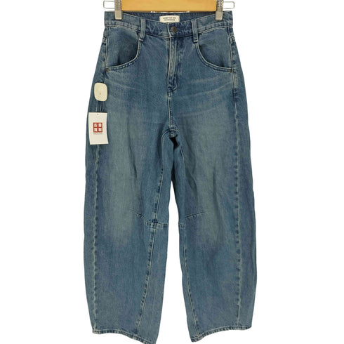 コントワーデコトニエ COMPTOIR DES COTONNIERS バレルレッグ ワイドデニム パンツ レディース S