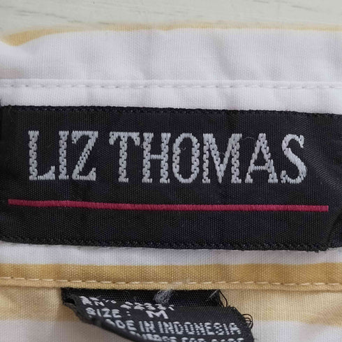 LIZ THOMAS ストライプ シャツ レディース import:M