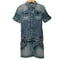 ディーゼル DIESEL デニム ミニ ワンピース レディース import:XS