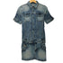 ディーゼル DIESEL デニム ミニ ワンピース レディース import:XS