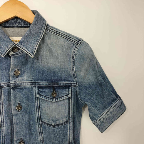 ディーゼル DIESEL デニム ミニ ワンピース レディース import:XS