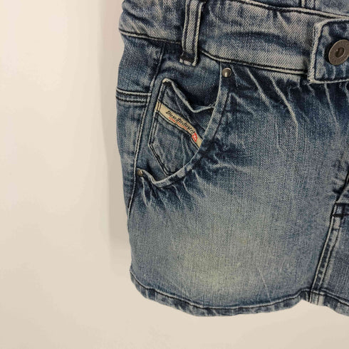 ディーゼル DIESEL デニム ミニ ワンピース レディース import:XS