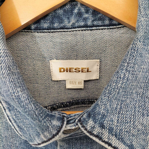 ディーゼル DIESEL デニム ミニ ワンピース レディース import:XS