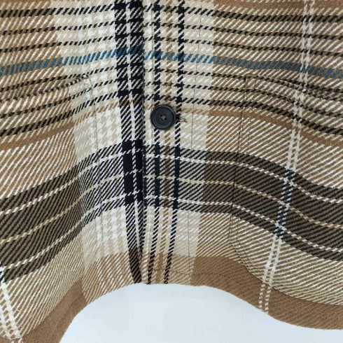 ザラ ZARA ヘビー ネル チェックシャツ レディース XL