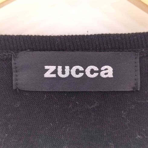 ズッカ ZUCCa コットン裾フリル切替ノースリーブニットワンピース レディース JPN:M