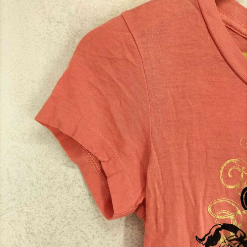 ジューシークチュール JUICY COUTURE ストール装飾 クルーネックカットソー Y2K レディース import:S