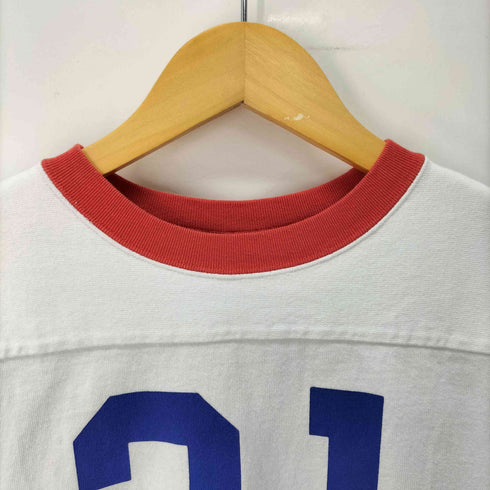チャンピオン Champion 別注 3/4 スリーブ フットボールT レディース JPN:S