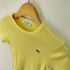 ラコステ LACOSTE ロゴパッチ S/S シャツ レディース JPN:XS