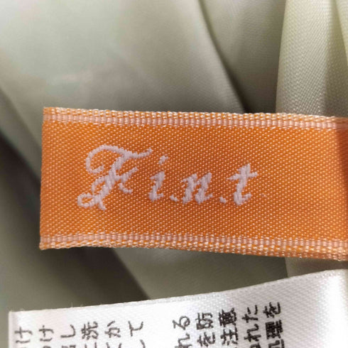 フィント fint バックリボンチェック柄ロングスカート レディース FREE