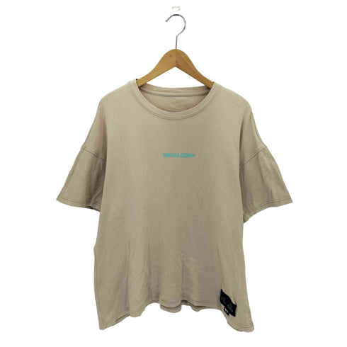 EQUALIZER バックプリント クルーネック 半袖Tシャツ カットソー メンズ