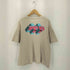 EQUALIZER バックプリント クルーネック 半袖Tシャツ カットソー メンズ
