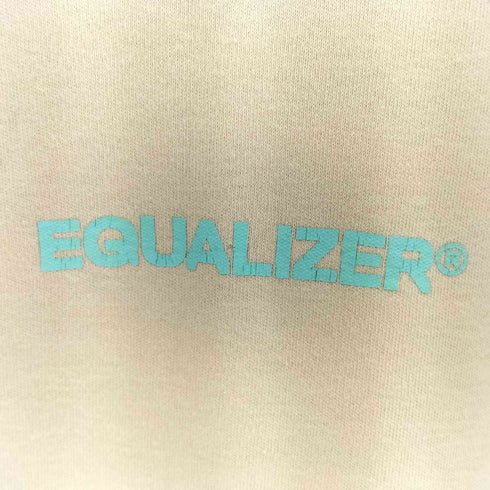 EQUALIZER バックプリント クルーネック 半袖Tシャツ カットソー メンズ