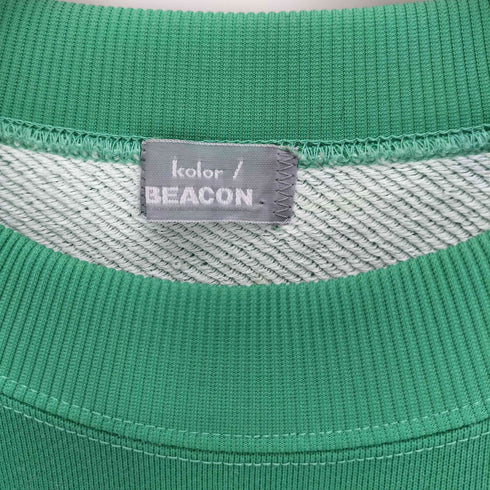 カラービーコン kolor BEACON 20AW 製品染め 裏毛スウェット メンズ JPN:2