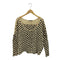 パドカレ pas de calais ルーズネック ウールニット レディース 38