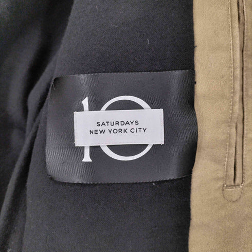 サタデーズニューヨークシティ Saturdays NYC ミリタリーフーデッドコート メンズ JPN:XS