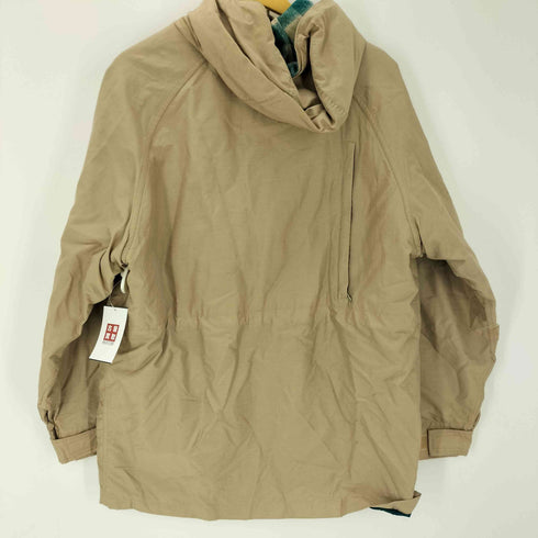 MOUNTAIN TRAILS 裏地チェック 65/35 コットン ナイロン フーデッド ジャケット メンズ import:XL