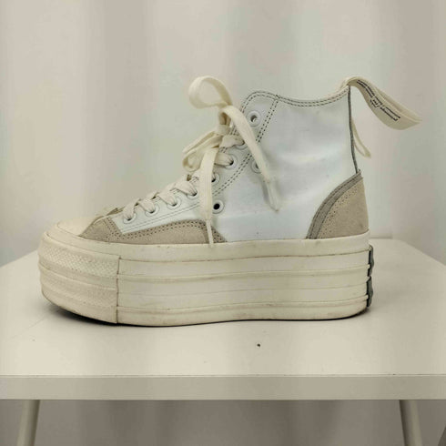 コンバースアディクト CONVERSE ADDICT CHUCK TAYLOR LEATHER PLTS レディース JPN:24