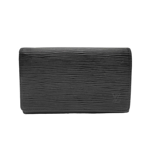 ルイヴィトン LOUIS VUITTON エピ ポルトフォイユトレゾール 2つ折り 財布 メンズ