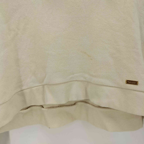 ブルーレーベルクレストブリッジ BLUE LABEL CRESTBRIDGE プレートロゴ プルオーバー パーカー レディース JPN:38