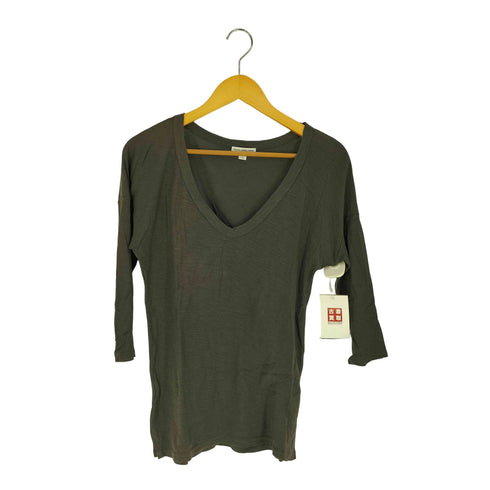 ジェームスパース JAMES PERSE Uネック 七分丈 Tシャツ レディース JPN:2