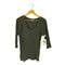 ジェームスパース JAMES PERSE Uネック 七分丈 Tシャツ レディース JPN:2
