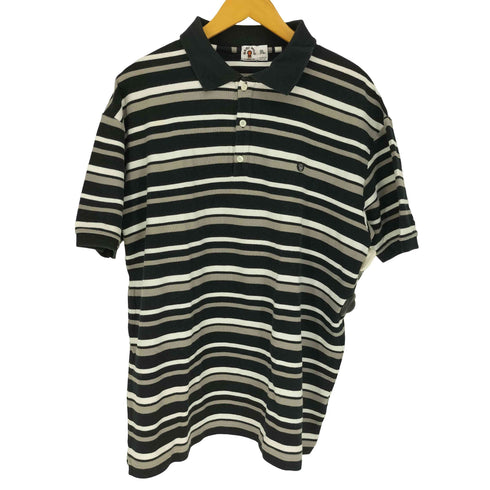 ベイビーマイロ BABY MILO APE 鹿の子 S/S ボーダーポロシャツ メンズ JPN:XL