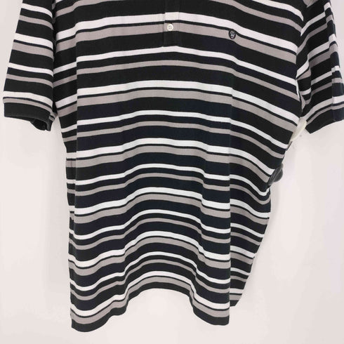 ベイビーマイロ BABY MILO APE 鹿の子 S/S ボーダーポロシャツ メンズ JPN:XL