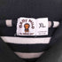 ベイビーマイロ BABY MILO APE 鹿の子 S/S ボーダーポロシャツ メンズ JPN:XL