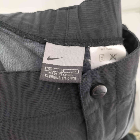 ナイキ NIKE 00s スウォッシュ 刺繍 ウーブン ナイロン パンツ メンズ JPN:M